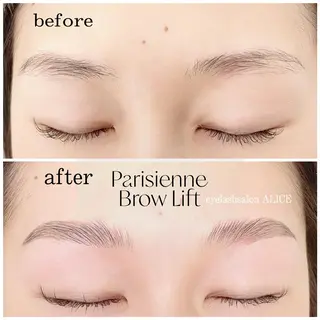 メンズ マツエク・マツパ アイブロウ eyelash  salon   ALICE所属・佐々木 由井のマツエク・マツパデザイン