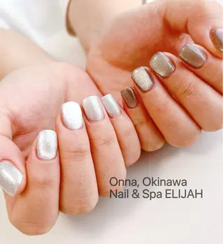 ネイル ダンラップ新里 友簣乃のネイルデザイン