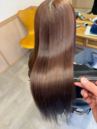 ロング カラー GO TODAY  SHAiRE SALON 名古屋店所属・艶カラー/髪質改善/ 西　大喜(ひろき)のヘアスタイル