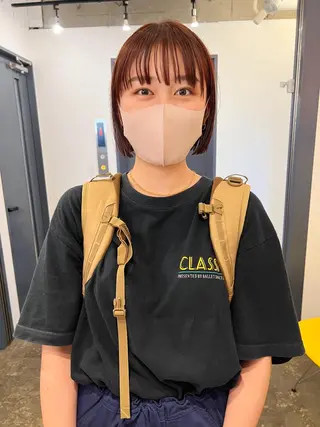 ショート カラー レイヤーカット/ 火ノ見🪡のヘアスタイル