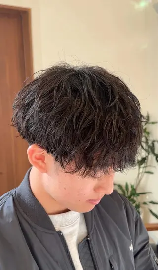 パーマ メンズ RITZ 小平颯真のヘアスタイル