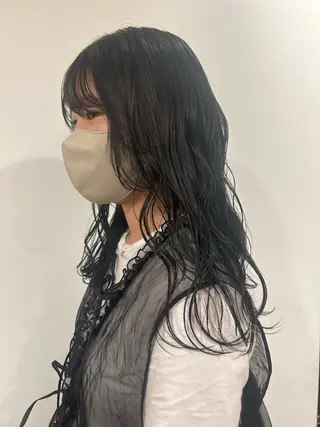 カラー merc.🕊大西‎ 香瑚のヘアスタイル