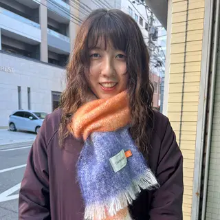 ロング パーマ Lilu しずくのヘアスタイル