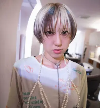 ショート カラー ꪆৎ平行アーチ ྀི ワカナの眉毛・アイブロウイメージ