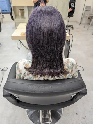 ミディアム カラー ✨デザインカラー✨ 中澤秀章のヘアスタイル