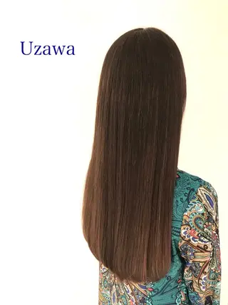 ロング カラー パーマ ヘアアレンジ 🌈ハイトーン髪質改 善🌈polon🌟のヘアスタイル