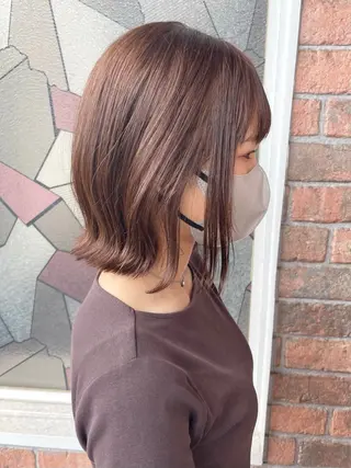 ミディアム カラー Mintleaf 💛MAYUKOのヘアスタイル