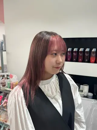 カラー ルイ☆【ボブ/メンズ /酸性ストレート】のヘアスタイル