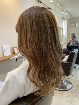 ロング 髪質改善🤍艶カラー 🤍きわこのヘアスタイル