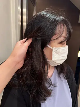 セミロング カラー HAIR GOURIKI jr所属・GOURIKI jr 🌿‬MIKUのヘアスタイル