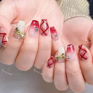 ネイル 長いだし/スカルプ/ パラシェルN.oneのネイルデザイン