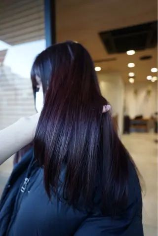 ロング カラー 産休中です 艶カラー♡オカのヘアスタイル