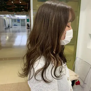 セミロング カラー ヘアアレンジ GO TODAY SHAiRE SALON  原宿verno店所属・完全💗マンツーマン marinのヘアスタイル
