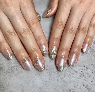 ミディアム cattleya nailのネイルデザイン