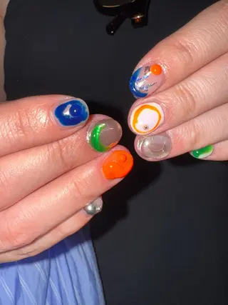 ネイル MITSUKI🪡 海外/個性派/ロングのネイルデザイン