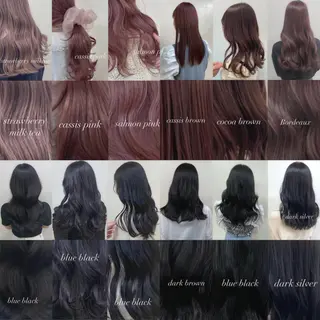 カラー トレンドカラー MAHOのヘアスタイル