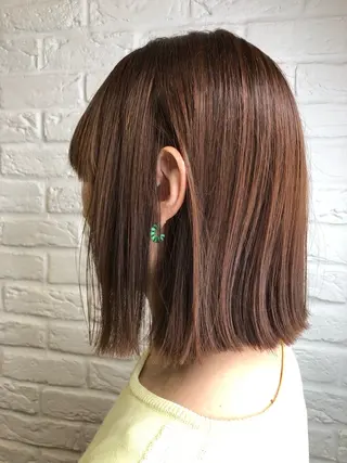 ミディアム 八木 文子のヘアスタイル