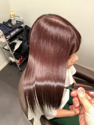 ミディアム Wisteria所属・美髪特化✨ 伊織✨縮毛矯正✨のヘアスタイル