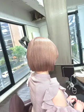 ショート カラー TETE所属・chloe 【クロエ】のヘアスタイル