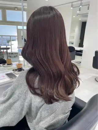 カラー ベージュ/ ブラウン/aya🦙のヘアスタイル