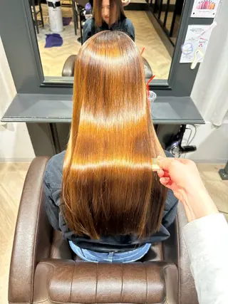 ロング 髪質改善/レイヤー カット/川上京香のヘアスタイル