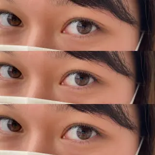 セミロング カラー キッズ ネイル マツエク・マツパ アイブロウ 𓊆ᶠᵉᵉʸ𓊇 ᶜᴴᴵᴴᴬᴿᵁのマツエク・マツパデザイン