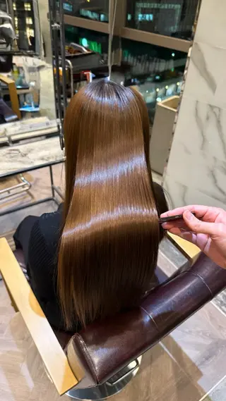 ロング 濱田 光希のヘアスタイル