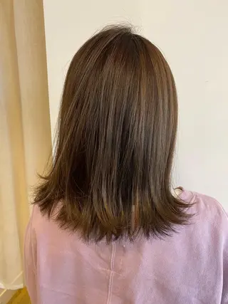 ミディアム カラー デザインカラー🌈 高木リョウのヘアスタイル