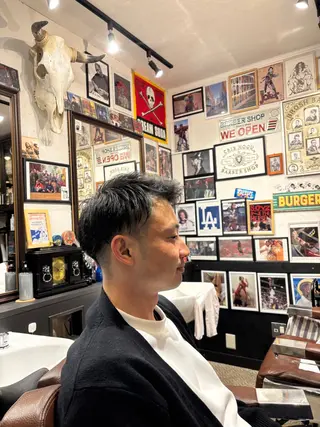 ショート メンズ CribHoodbarbershop所属・白井 昇太のヘアスタイル