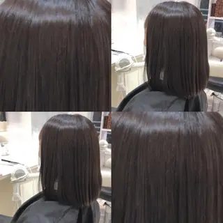 セミロング カラー パーマ mahiro 🦎のヘアスタイル