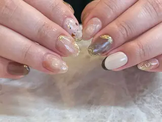 ネイル essence所属・pétit maakoのネイルデザイン