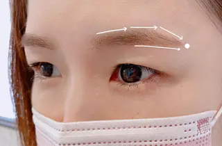 メンズ マツエク・マツパ 小幡 美穂子のマツエク・マツパデザイン