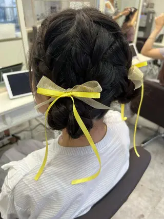 セミロング 量産型ヘア🎀 エクステmariaのヘアスタイル