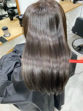 ミディアム 銀座⚜️【脱白髪染め 美髪矯正】トグチのヘアスタイル