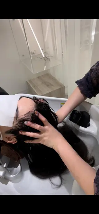 仙台ヘッドスパ/まど ろみ睡眠/中野凜香のヘアスタイル