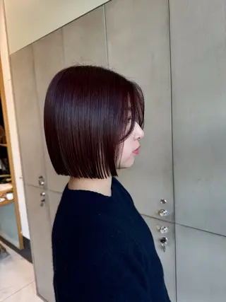 ミディアム D'na ディーナのヘアスタイル