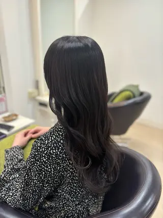 ロング カラー 韓国風⭐️くびれヘア 🍀高津かえでのヘアスタイル