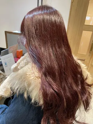 ロング カラー newi梅田🫧韓国 ヘア🫧sakiのヘアスタイル