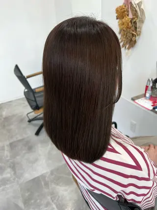 ミディアム 透明感/レイヤー💎 髪質改善/希美のヘアスタイル