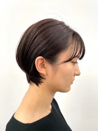 ショート カラー 笠原 健人のヘアスタイル