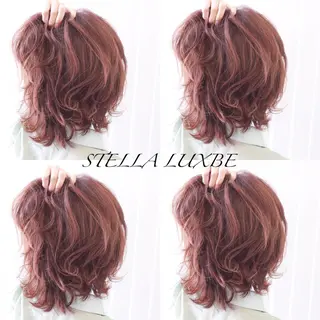 ミディアム hairstudio NOAのヘアスタイル