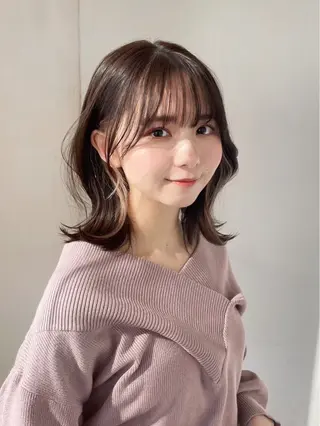 ミディアム ✨Taisei｜ 再現性カット✨️のヘアスタイル