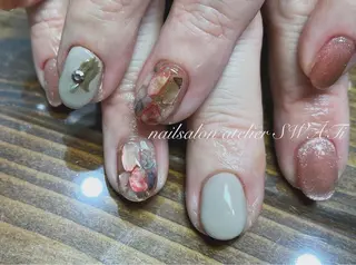 ネイル ヘアーサロン大野所属・nailsalon SWATiのネイルデザイン
