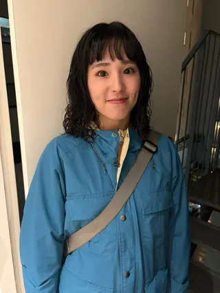 ロング パーマ SITEN 淀屋橋 /肥後橋きべひろまさのヘアスタイル