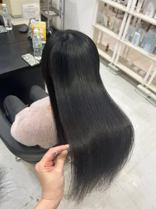 ロング MEKI 𓃠‪のヘアスタイル