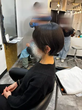 ショート 🌙透明感カラー／ 丁寧施術｜松本のヘアスタイル
