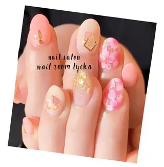 ネイル ﾈｲﾙﾙｰﾑﾘｯｶ 𝐦𝐚𝐲𝐮のネイルデザイン