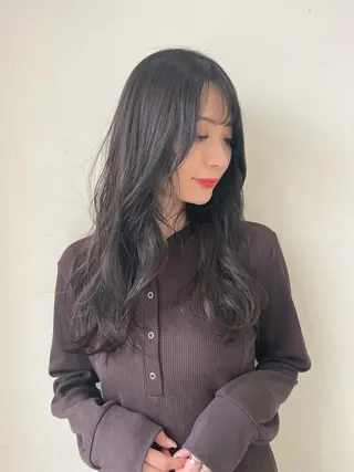 ロング カラー BLENDby happiness所属・KAORU/絹髪 /髪質改善/奈良のヘアスタイル