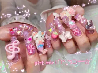 ネイル 💜bora .のネイルデザイン