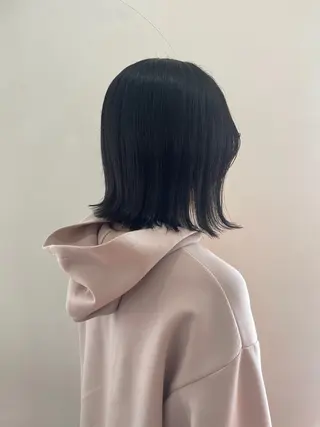 ミディアム mopa所属・mopa_kaede 暖色カラー/ロングのヘアスタイル